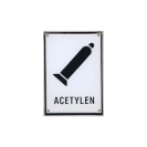 [Tabulka bezpečnostní samolepící KYSLÍK/PROPAN ]