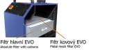 Filtr hlavní EVO H3 aktivní uhlí