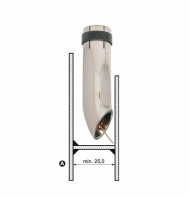 Hubice MB 24, MB 240 zahnutá