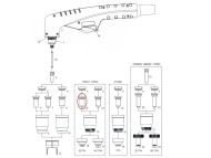 Dýza 1,2 60-70A kontakt PT-100, SCP-120