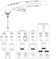 Dýza 1,4 80-90A kontakt PT-100, SCP-120