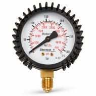 Manometr 315bar-1/4" CO2/Ar