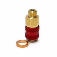 Rychlospojka červená sada G1/8"